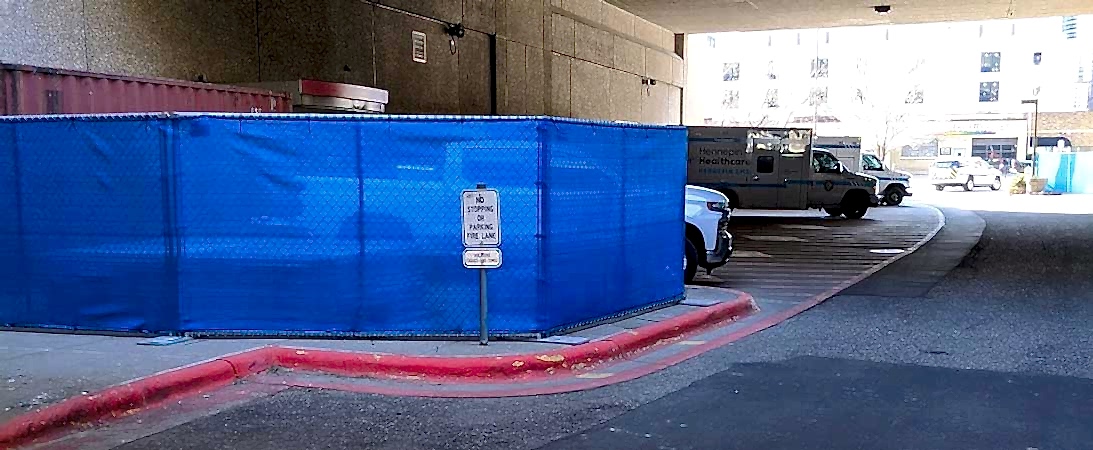Hilmerson Free-Standing Construction Fence System™ the best temporary construction fencing