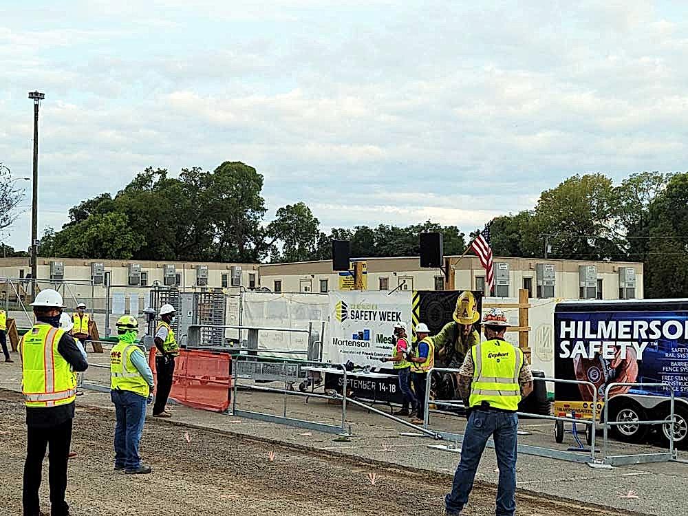 Safety Rail System Training Nashville SC Soccer Stadium Safety Rail System Training Nashville SC Soccer Stadium